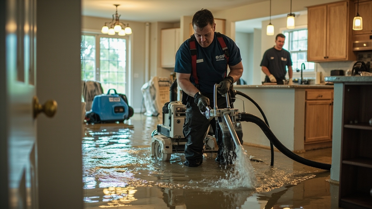 How Professional Water Extraction Stops Damage Progression