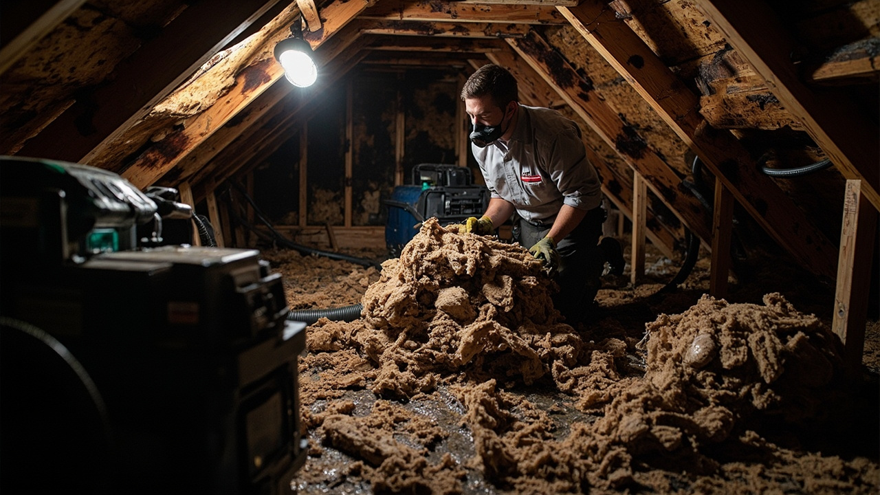 How Professional Attic Water Removal Services Stop the Damage Cycle