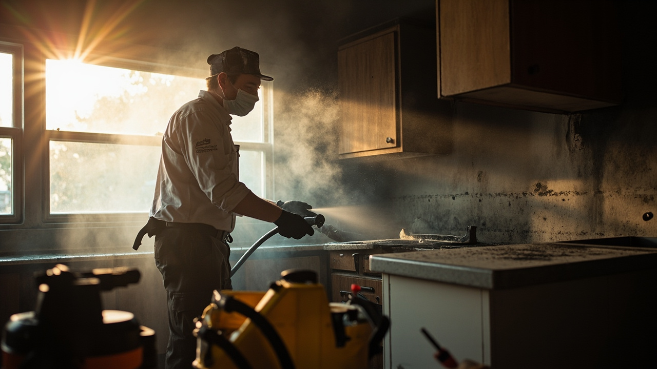 Our Integrated Fire Restoration and Contamination Control Process