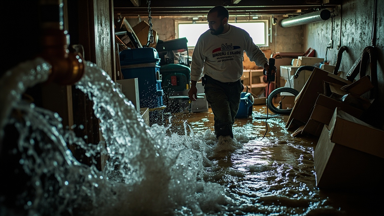 How We Execute Burst Pipe Water Damage Restoration