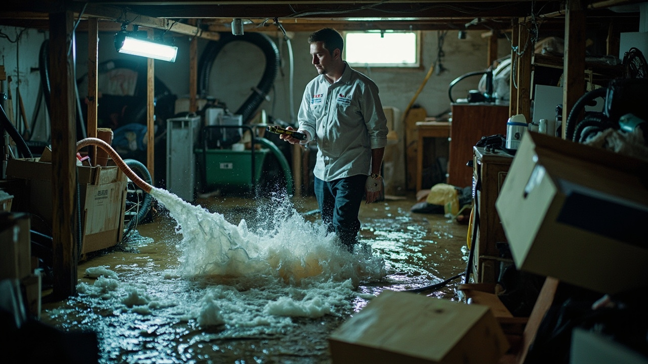 Frozen Pipe Burst Cleanup in Cincinnati – Emergency Response in Under 60 Minutes