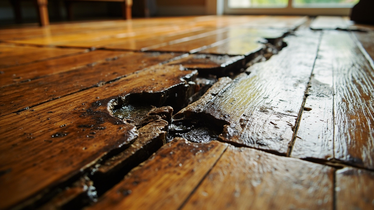 Hardwood Floor Water Damage in Cincinnati – Expert Restoration That Saves Your Floors From Total Replacement