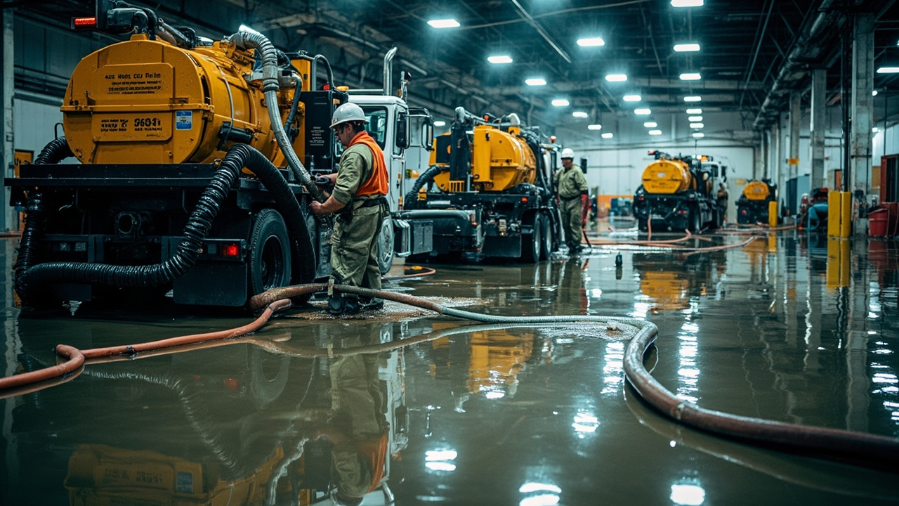 How Industrial Water Extraction Protects Your Business Continuity