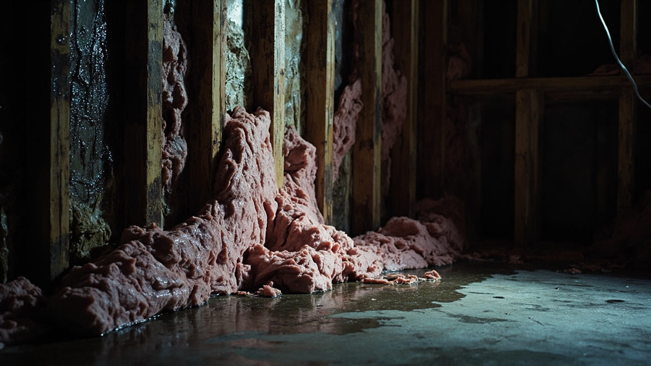 How We Diagnose and Fix Water-Damaged Insulation the Right Way