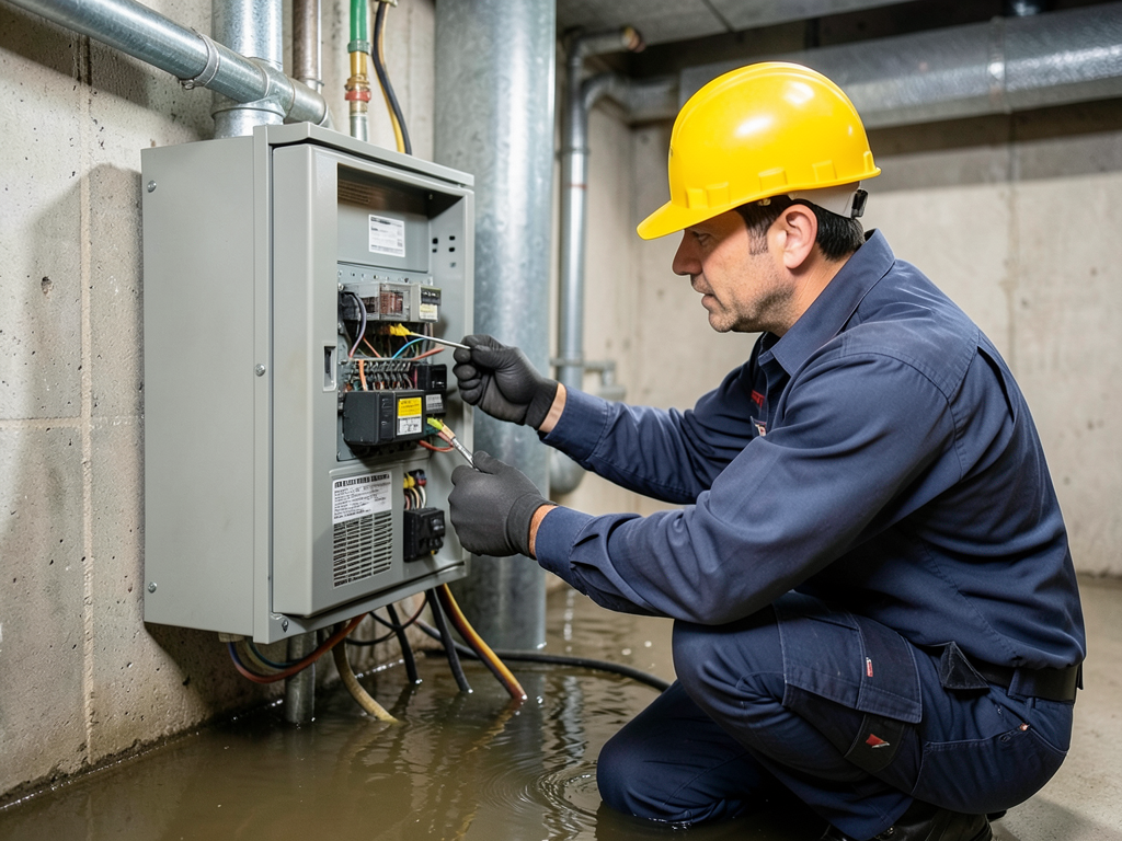 Electrical safety hazards to check for after a bas