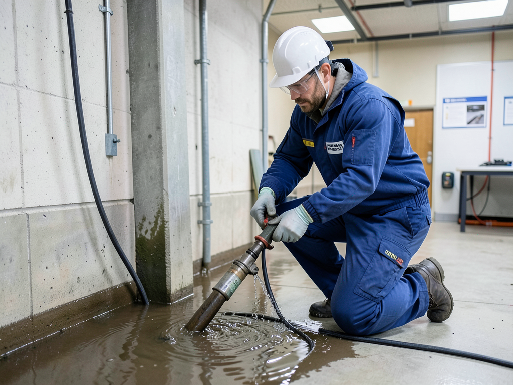 Fast sewage backup cleanup services for over the r