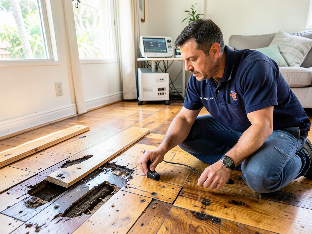 Restoring your hardwood floors after water damage