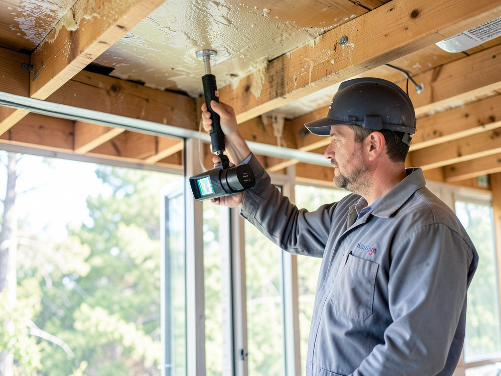 When to handle a wet ceiling yourself and when to